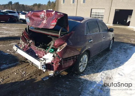 2008 Toyota Avalon Limited z USA, uszkodzony, nr VIN 4T1BK36B68U290189